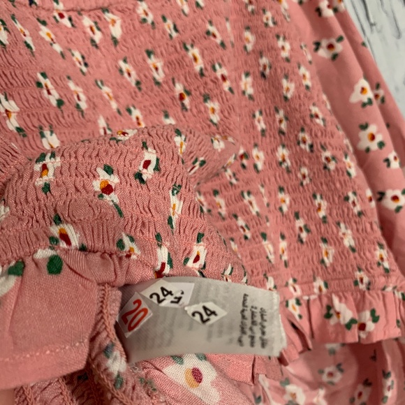 Charlotte Bridgeman Floral Pink Crop Top Sz L NWT - Picture 14 of 16